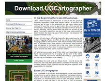 Tablet Screenshot of downloaduocartographer.com
